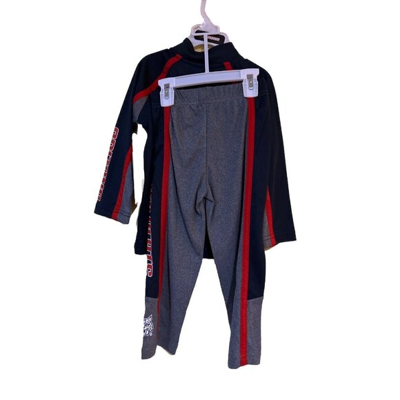 NEW Arizona Wildcats Colosseum Navy Blue 1/4 Zip LS Pullover Shirt Toddler 3T - Picture 4 of 5